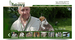 Desktop Screenshot of eastcoastfalconry.com